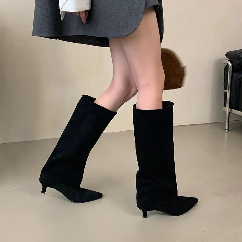 SEAME - Madison Knee High Boots Black 36