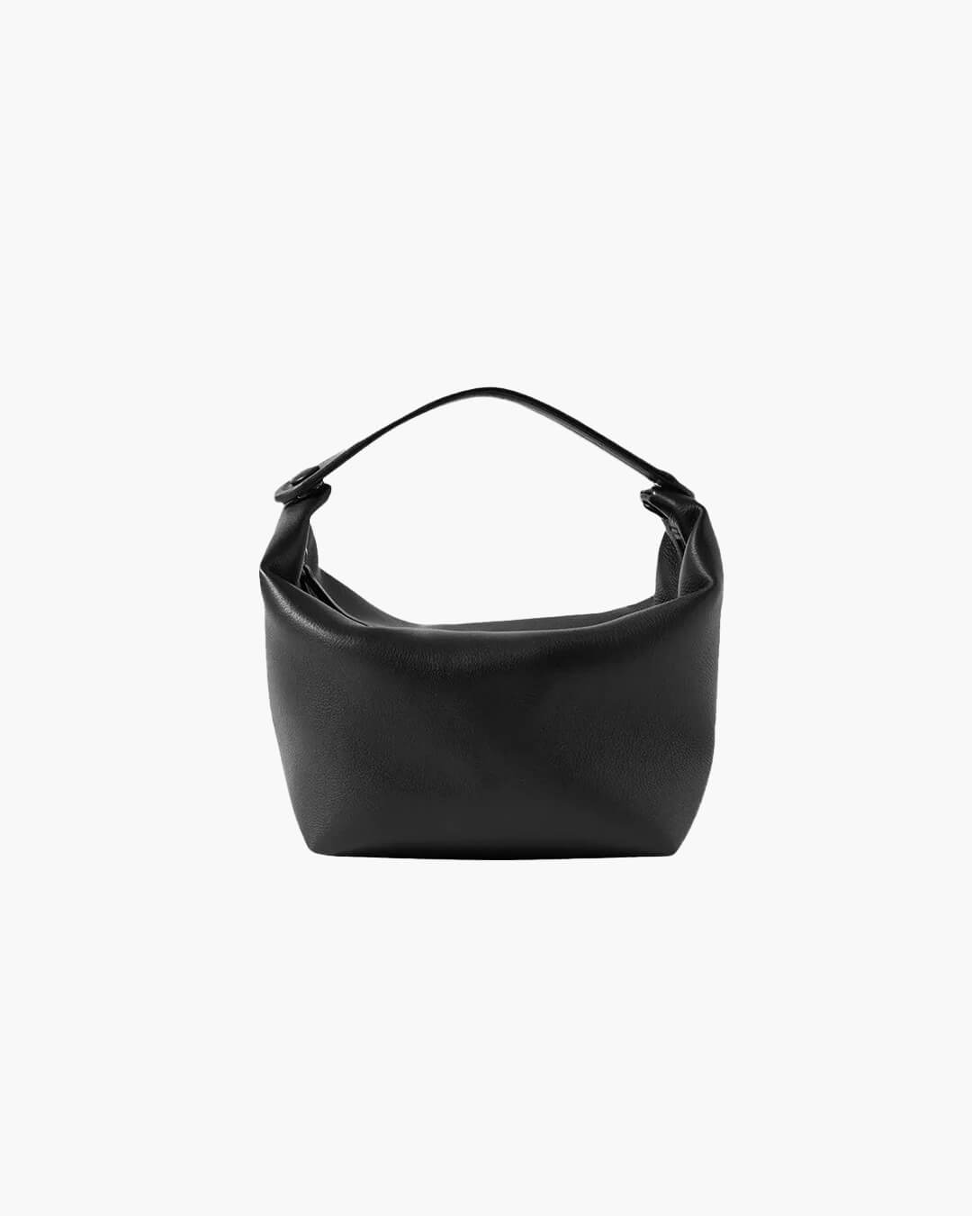 SEAME - Penelope Women's Handbag - Genuine Leather with Unique Niche Design Black