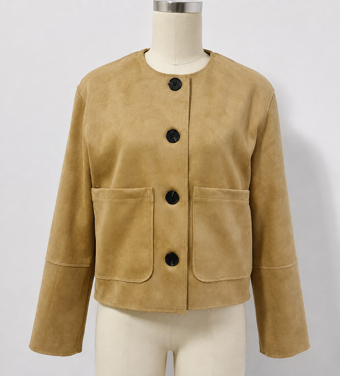 Ruffa Jacket Soft Suede