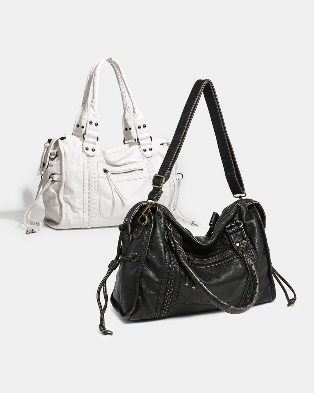 SEAME - Arabell Shoulder Bag White