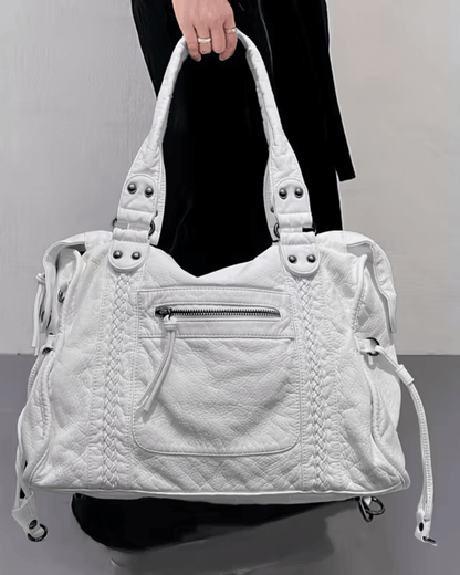 SEAME - Arabell Shoulder Bag White