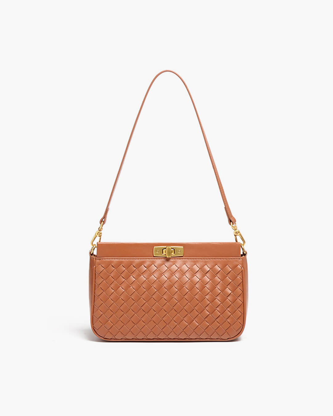 SEAME - Beatrice Woven Shoulder Bag Pink Regular