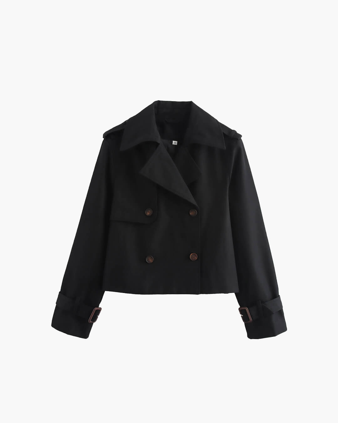 SEAME - Camilla Trench Coat Black S