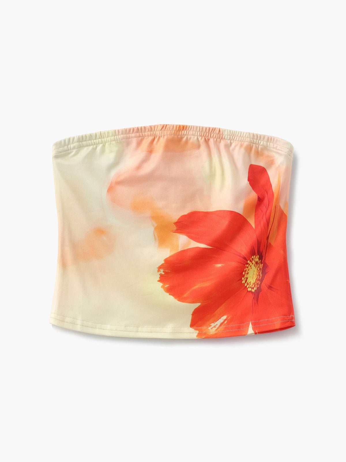 Seame - Ella bandeau flower Top Yellow S