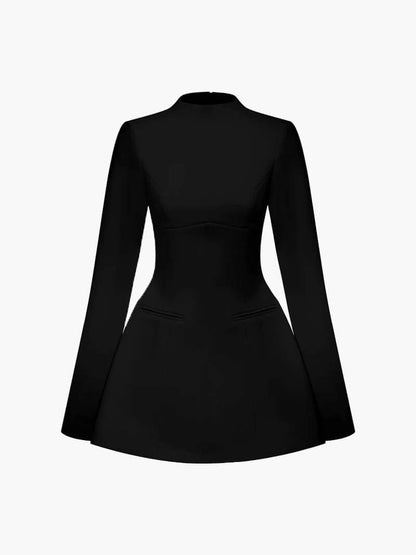Seame - Elysia Mini Dress Black S