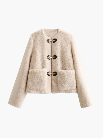 Seame - Felyn Sheep Jacket White S