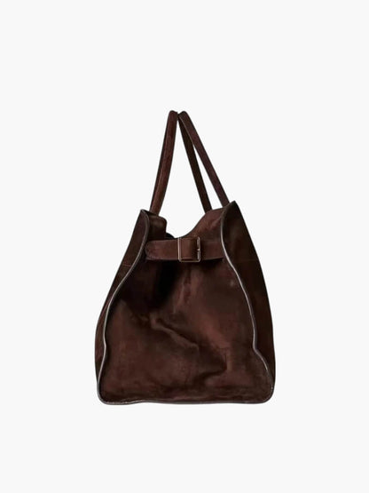 Seame - Henna Shopper Bag Suede Brown