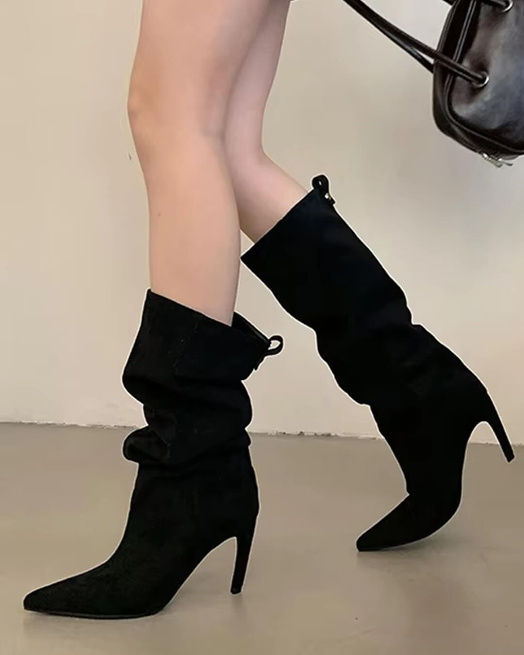 SEAME - Karyl Knee High Boots Black 35