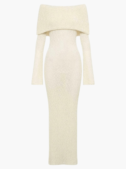 Seame - Marissa Maxi dress beige S
