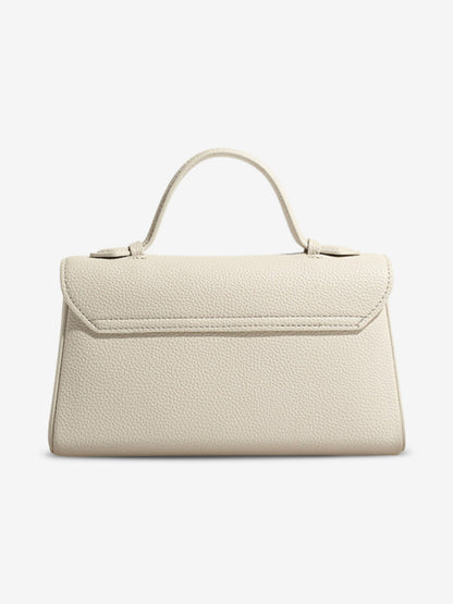 SEAME - SEAME - Elegant Vegan Leather Crossbody Bag with Removable Strap Black