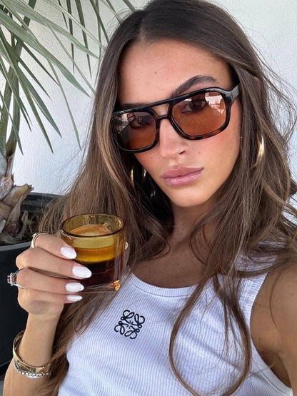 Seame - Zahra sunglasses tortoise / orange